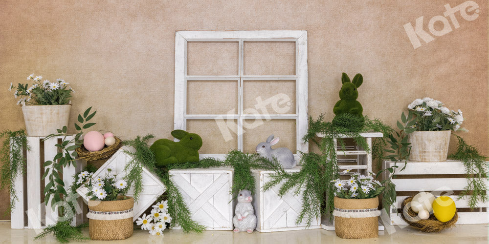 Kate Easter Bunny Eggs Backdrop Designed by Emetselch - Kate Backdrop AU