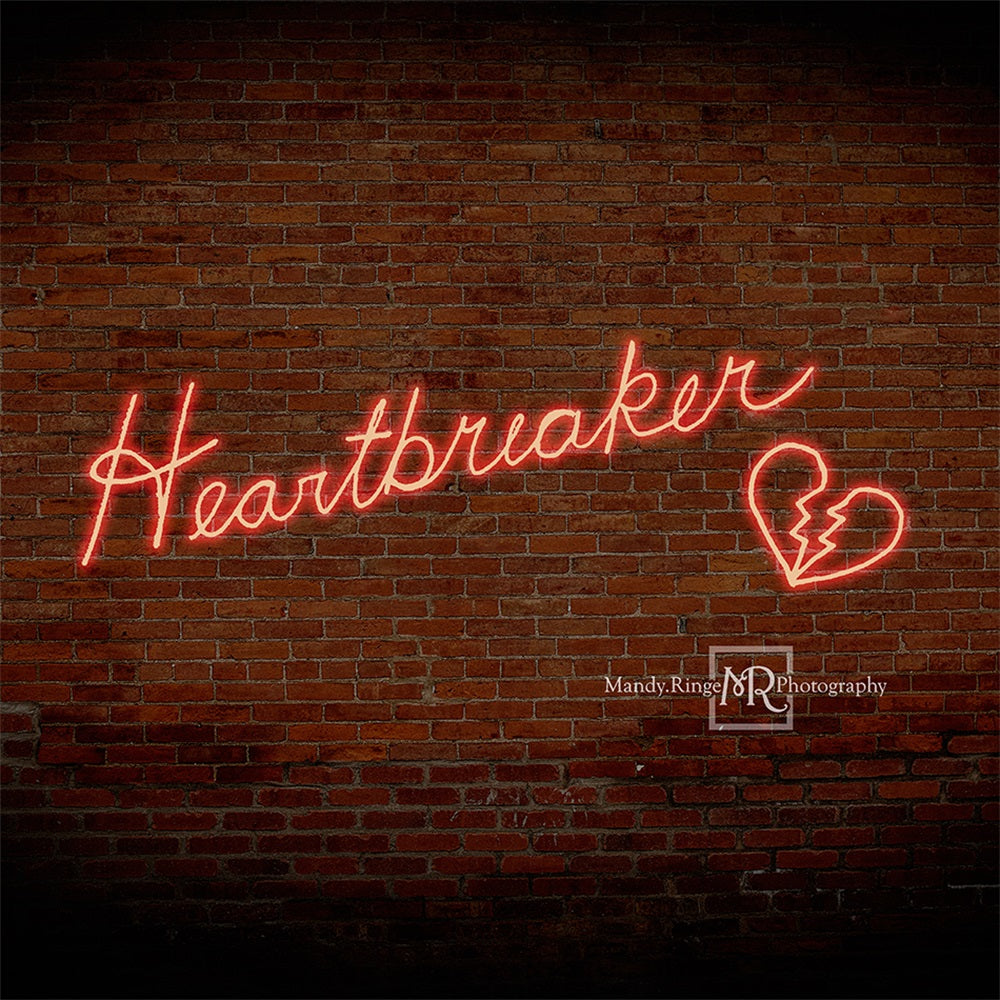 Kate Heartbreaker Sign Backdrop Designed by Mandy Ringe Photography - Kate Backdrop AU