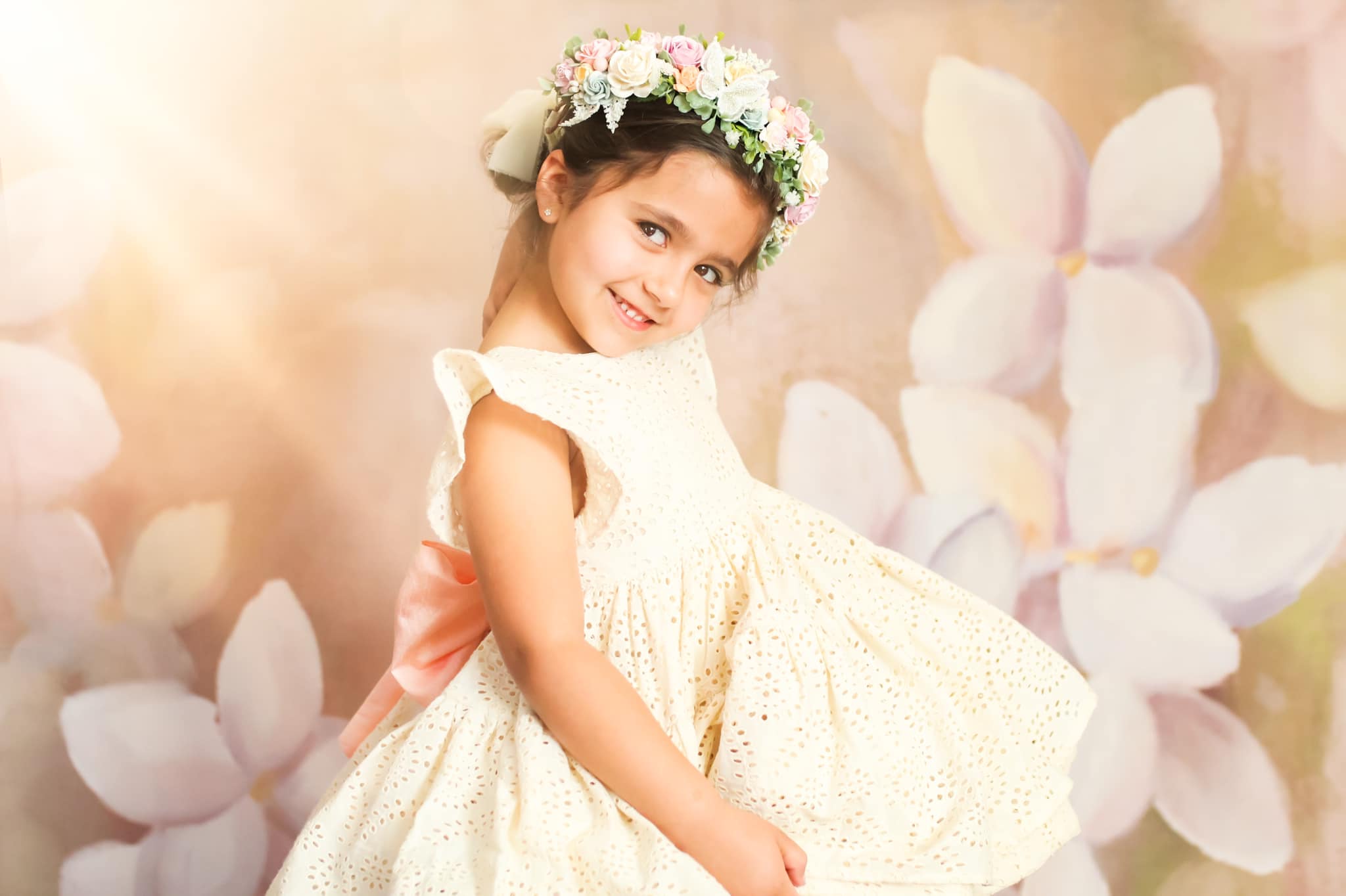 Kate Flower Fine Art Backdrop Oil Painting Designed by GQ - Kate Backdrop AU