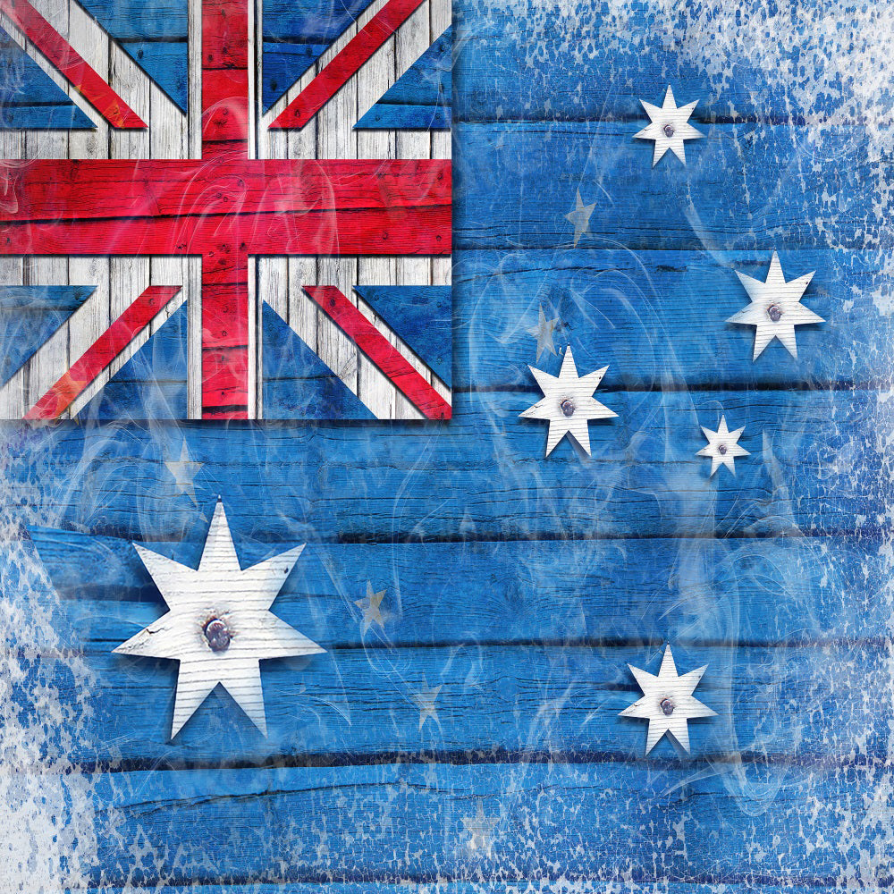 Kate Australia Day Backdrop Flag of Australia for Photography - Kate Backdrop AU