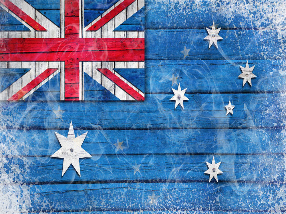 Kate Australia Day Backdrop Flag of Australia for Photography - Kate Backdrop AU