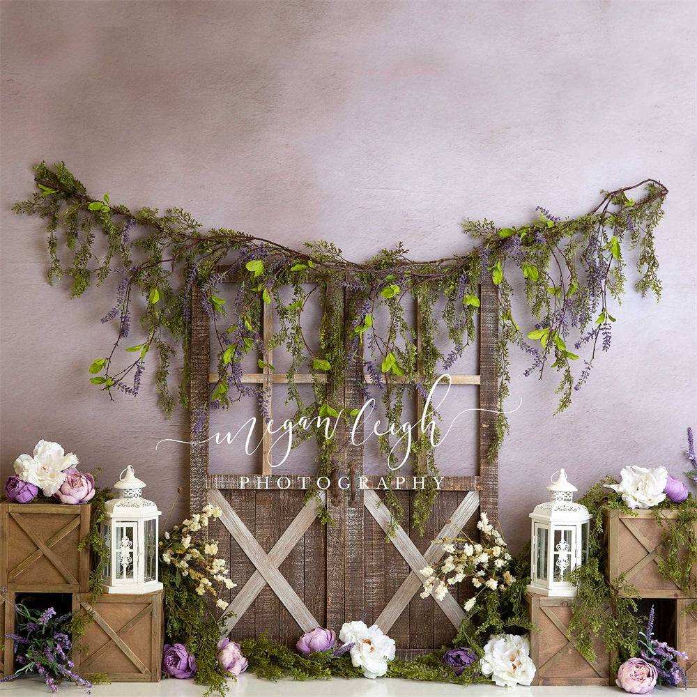 Kate Spring Backdrop Lavender Blossom for Photography Designed by Megan Leigh Photography - Kate Backdrop AU