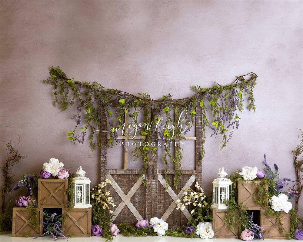 Kate Spring Backdrop Lavender Blossom for Photography Designed by Megan Leigh Photography - Kate Backdrop AU