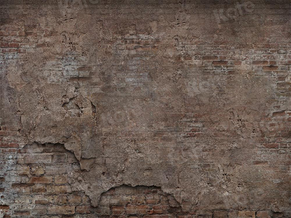 Kate Retro Brick Wall Backdrop Shabby for Photography - Kate Backdrop AU
