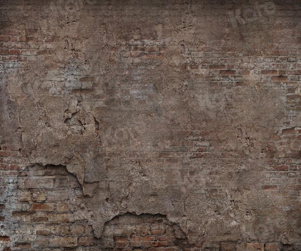 Kate Retro Brick Wall Backdrop Shabby for Photography - Kate Backdrop AU