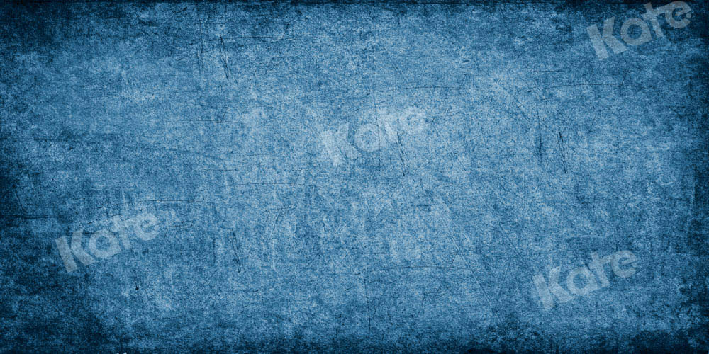 Kate Blue Abstract Texture Backdrop Designed by Kate Image - Kate Backdrop AU