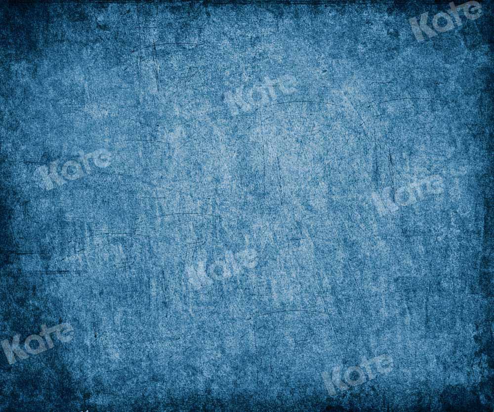 Kate Blue Abstract Texture Backdrop Designed by Kate Image - Kate Backdrop AU