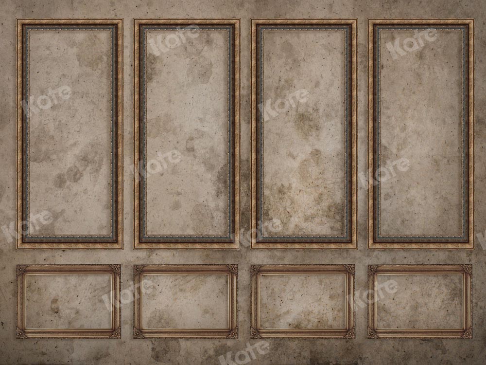Kate Retro Backdrop Brown Wall Designed by Chain Photography - Kate Backdrop AU