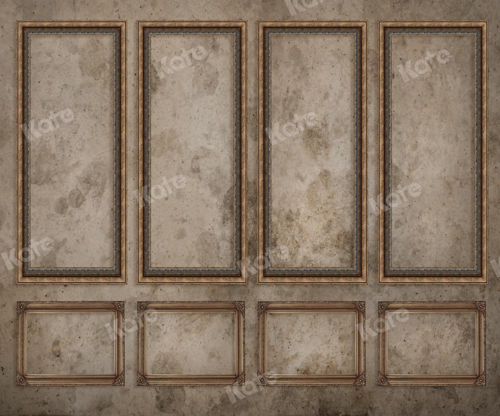 Kate Retro Backdrop Brown Wall Designed by Chain Photography - Kate Backdrop AU