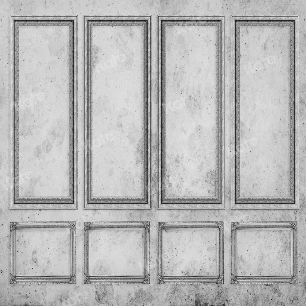 Kate Retro Backdrop Gray Wall Designed by Chain Photography - Kate Backdrop AU