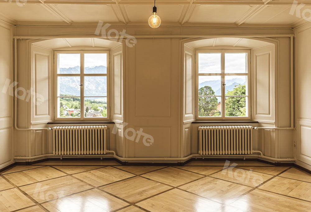 Kate Modern Backdrop Windows Interior Room Designed by Chain Photography - Kate Backdrop AU