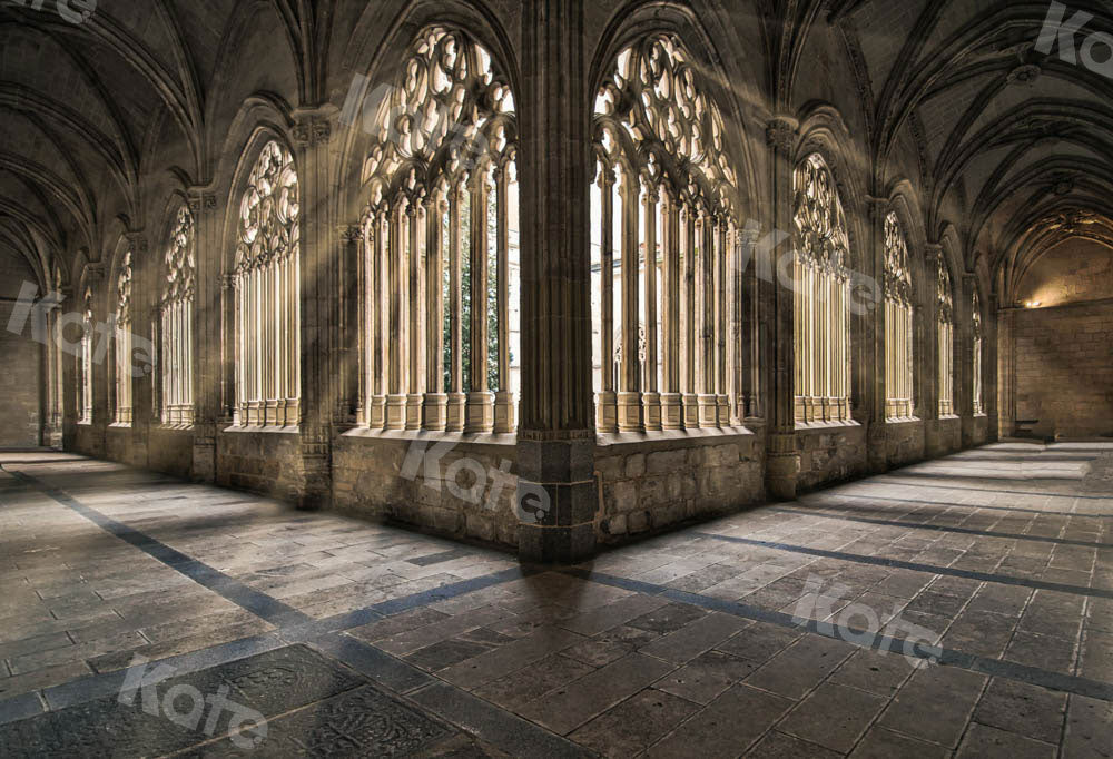 Kate Retro Backdrop Window Mirror Castle Corner Designed by Chain Photography - Kate Backdrop AU