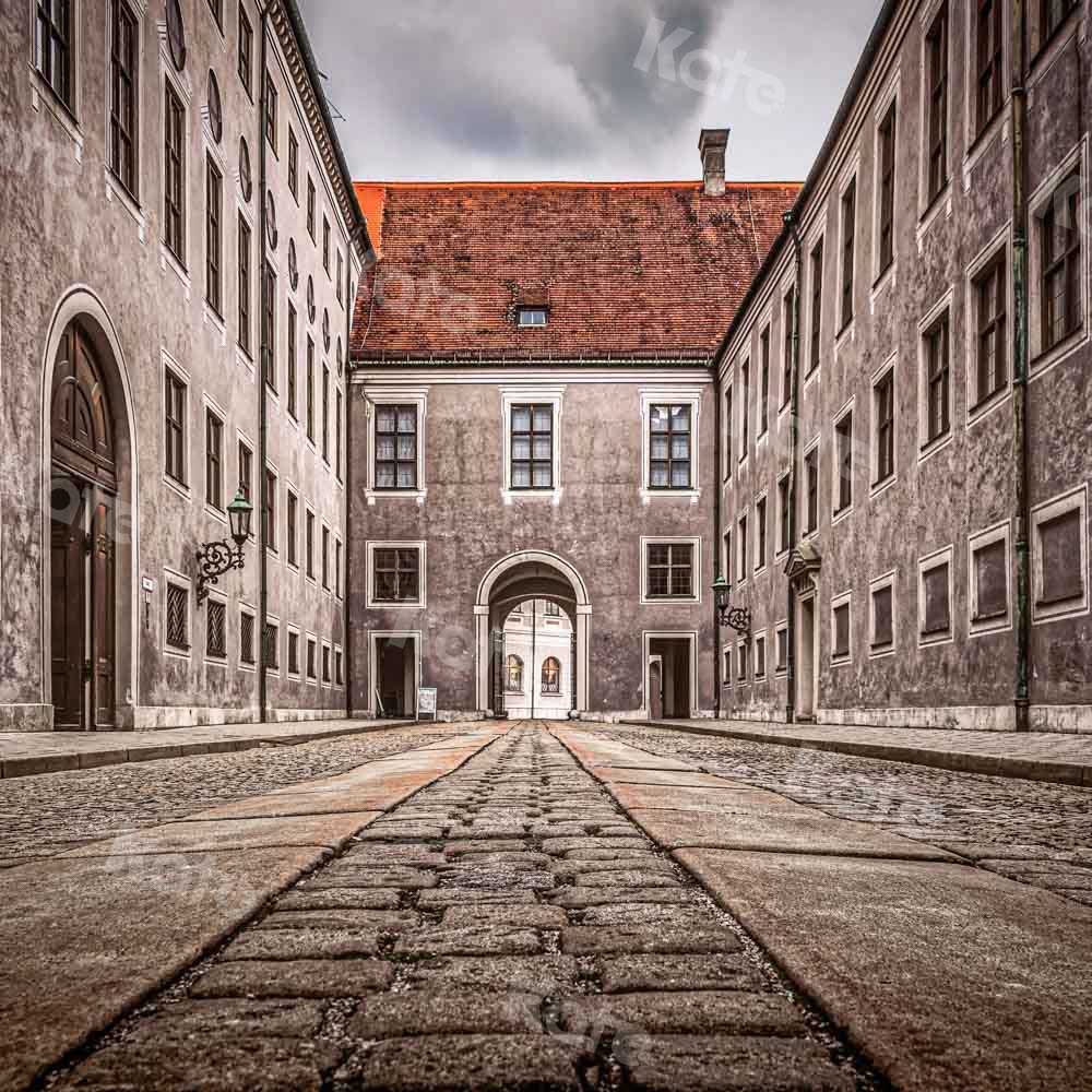 Kate Retro Backdrop Town Street Designed by Chain Photography - Kate Backdrop AU