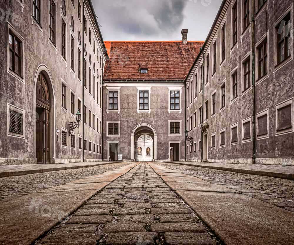 Kate Retro Backdrop Town Street Designed by Chain Photography - Kate Backdrop AU