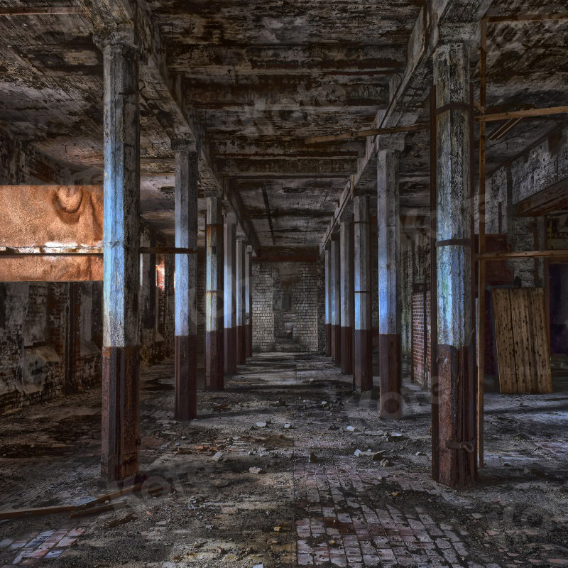 Kate Retro Deserted Architecture Backdrop for Photography - Kate Backdrop AU