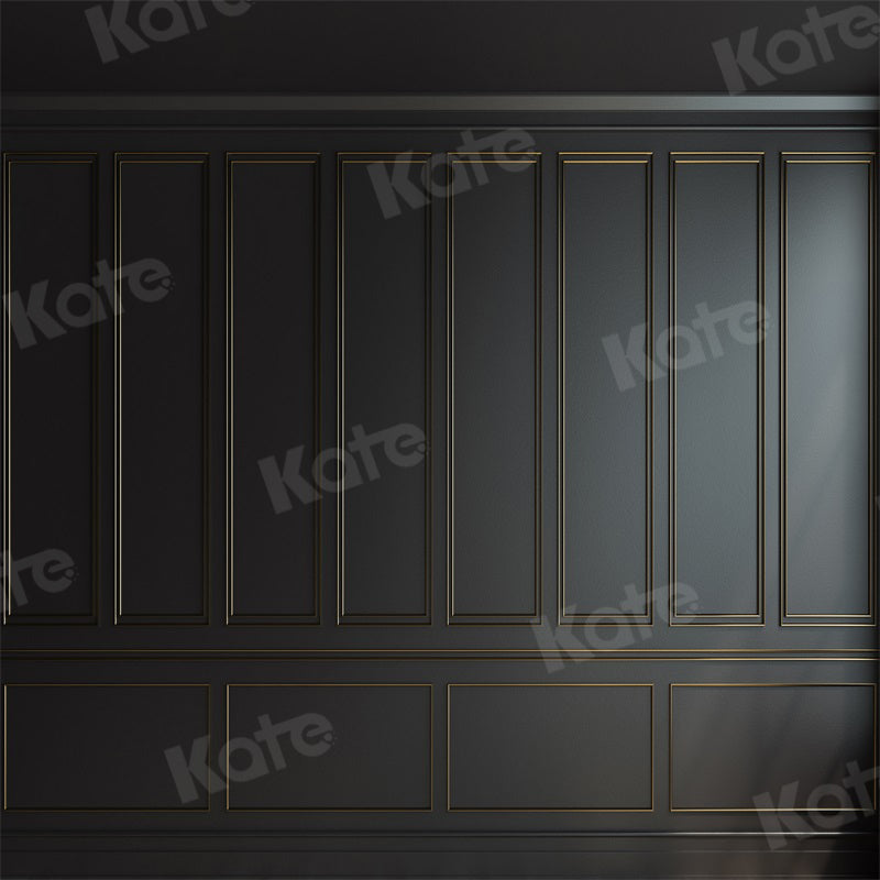 Kate Black Retro Wall Backdrop for Photography - Kate Backdrop AU