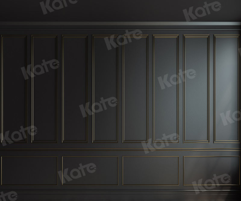 Kate Black Retro Wall Backdrop for Photography - Kate Backdrop AU