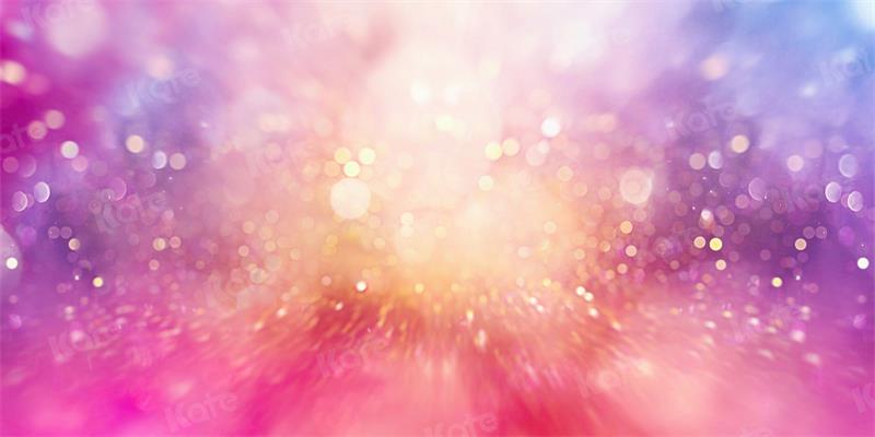 Kate Fantasy Boken Backdrop Pink Blue Colorful Glitter Designed by Uta Mueller - Kate Backdrop AU