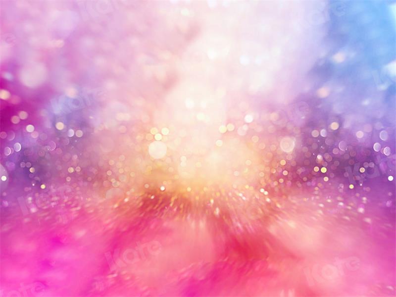 Kate Fantasy Boken Backdrop Pink Blue Colorful Glitter Designed by Uta Mueller - Kate Backdrop AU