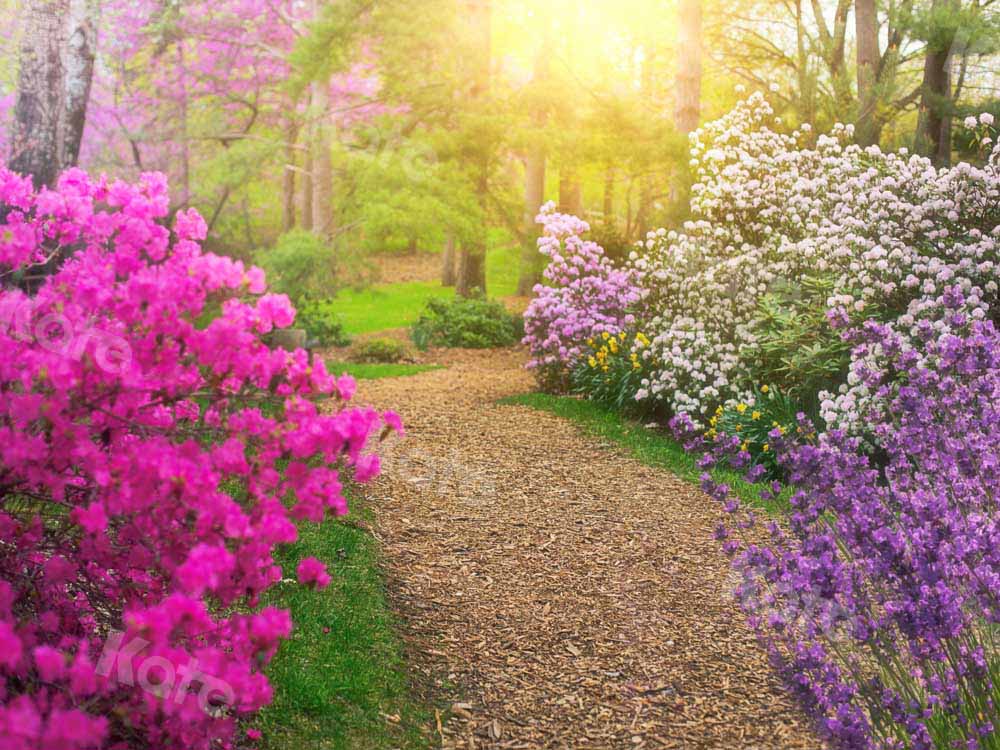 Kate Spring Backdrop Outdoor Garden Flower Designed by Chain Photography - Kate Backdrop AU