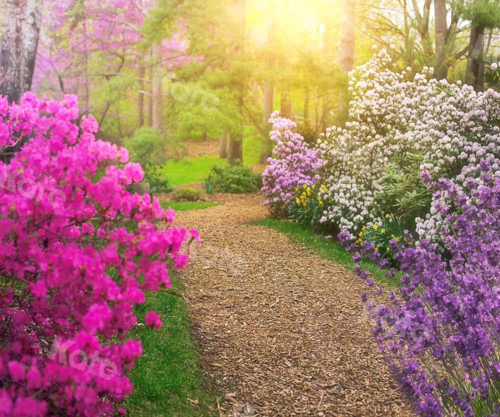 Kate Spring Backdrop Outdoor Garden Flower Designed by Chain Photography - Kate Backdrop AU