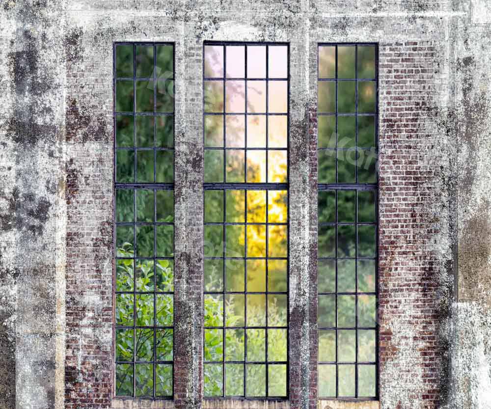 Kate Spring Backdrop Window Retro Wall Designed by Chain Photography - Kate Backdrop AU