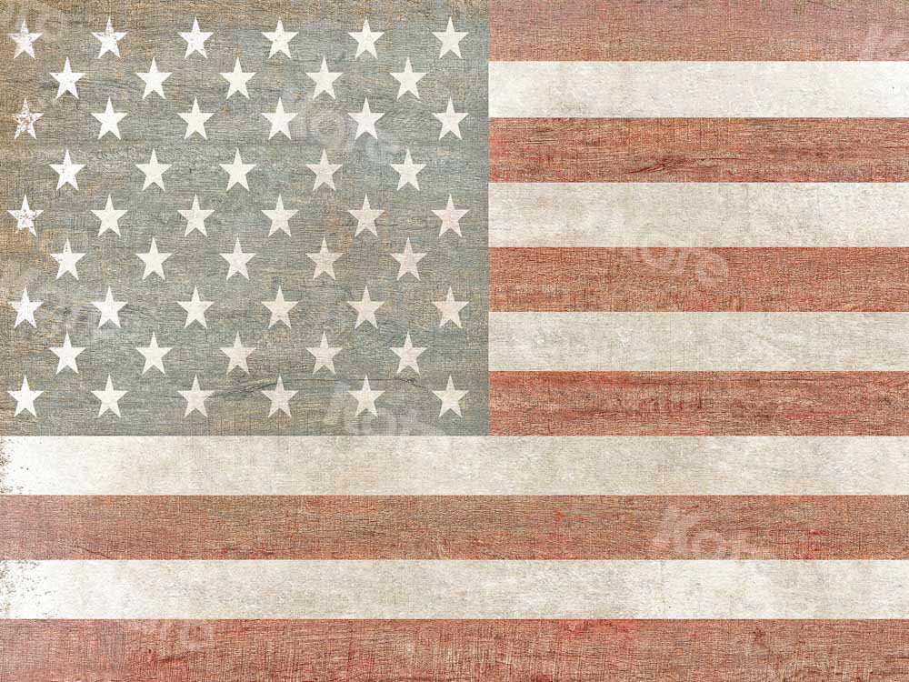 Kate Retro Backdrop Flag Wood Grain Designed by Chain Photography - Kate Backdrop AU