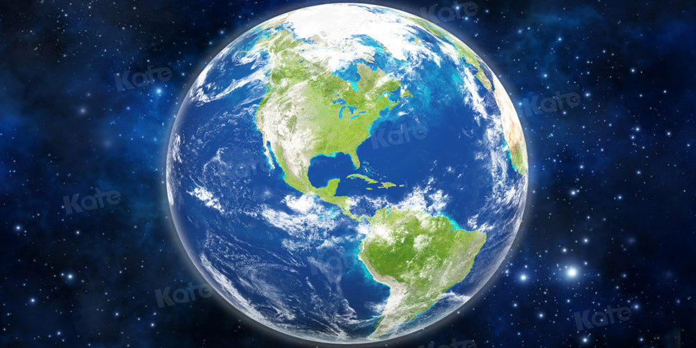 Kate Earth Day Backdrop Blue Starry Sky Designed by Chain Photography - Kate Backdrop AU