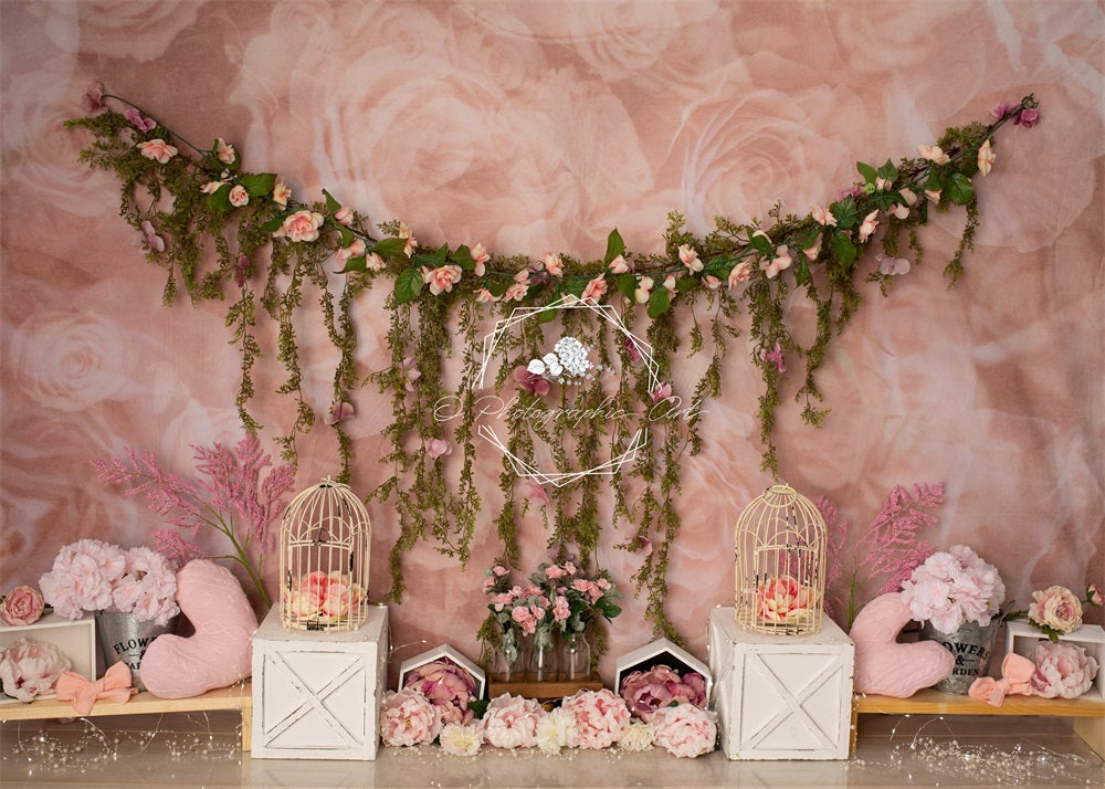 Kate Pink Elegance Backdrop for Photography Designed by Jenna Onyia - Kate Backdrop AU