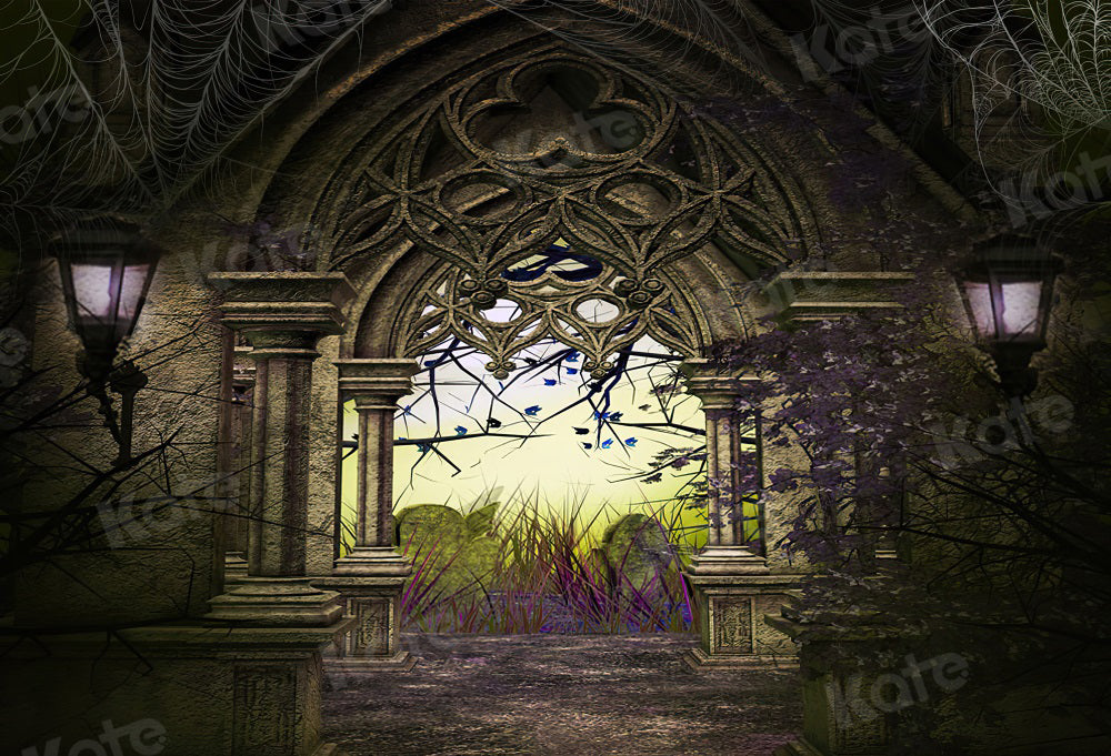 Kate Retro Building Scenery Backdrop Designed by Uta Mueller Photography - Kate Backdrop AU