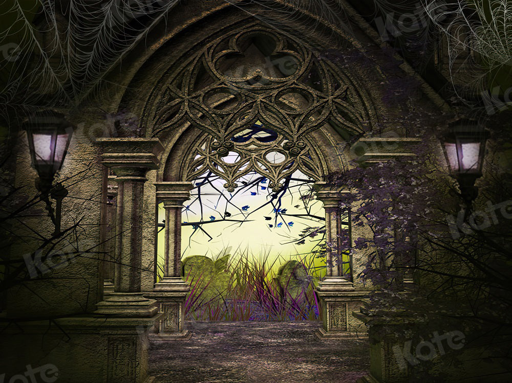 Kate Retro Building Scenery Backdrop Designed by Uta Mueller Photography - Kate Backdrop AU