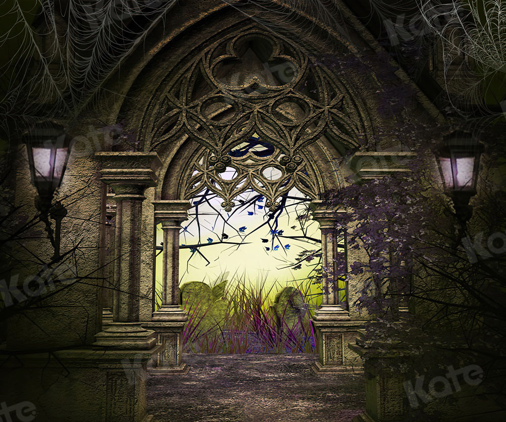 Kate Retro Building Scenery Backdrop Designed by Uta Mueller Photography - Kate Backdrop AU