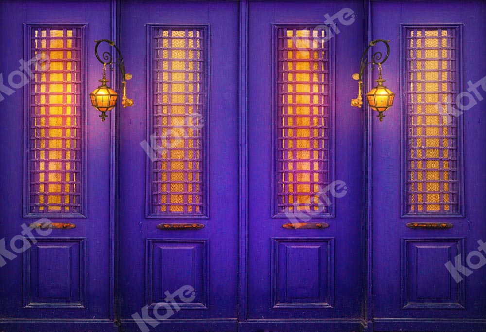 Kate Purple Gate Night Light Backdrop Designed by Chain Photography - Kate Backdrop AU