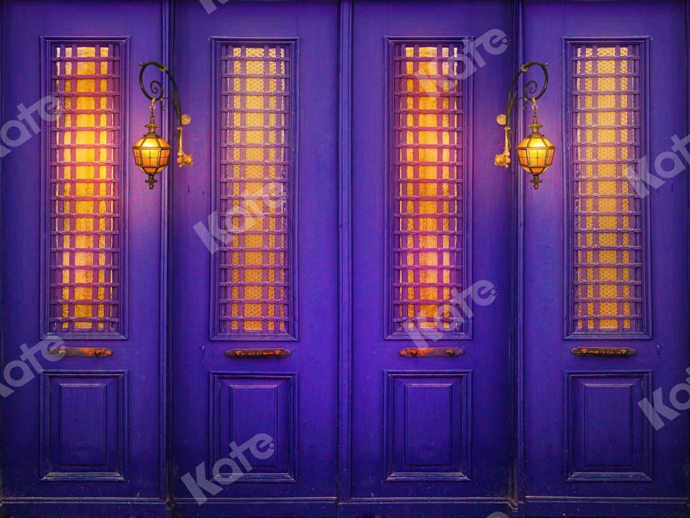 Kate Purple Gate Night Light Backdrop Designed by Chain Photography - Kate Backdrop AU
