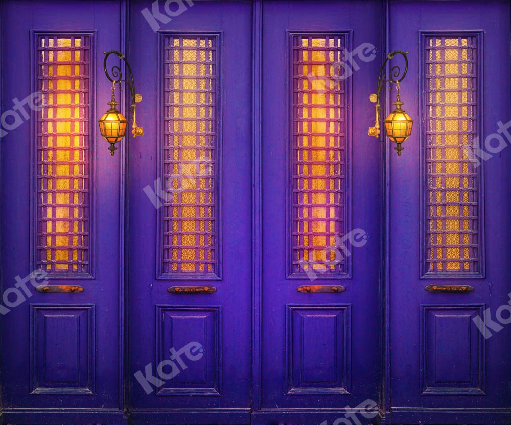Kate Purple Gate Night Light Backdrop Designed by Chain Photography - Kate Backdrop AU