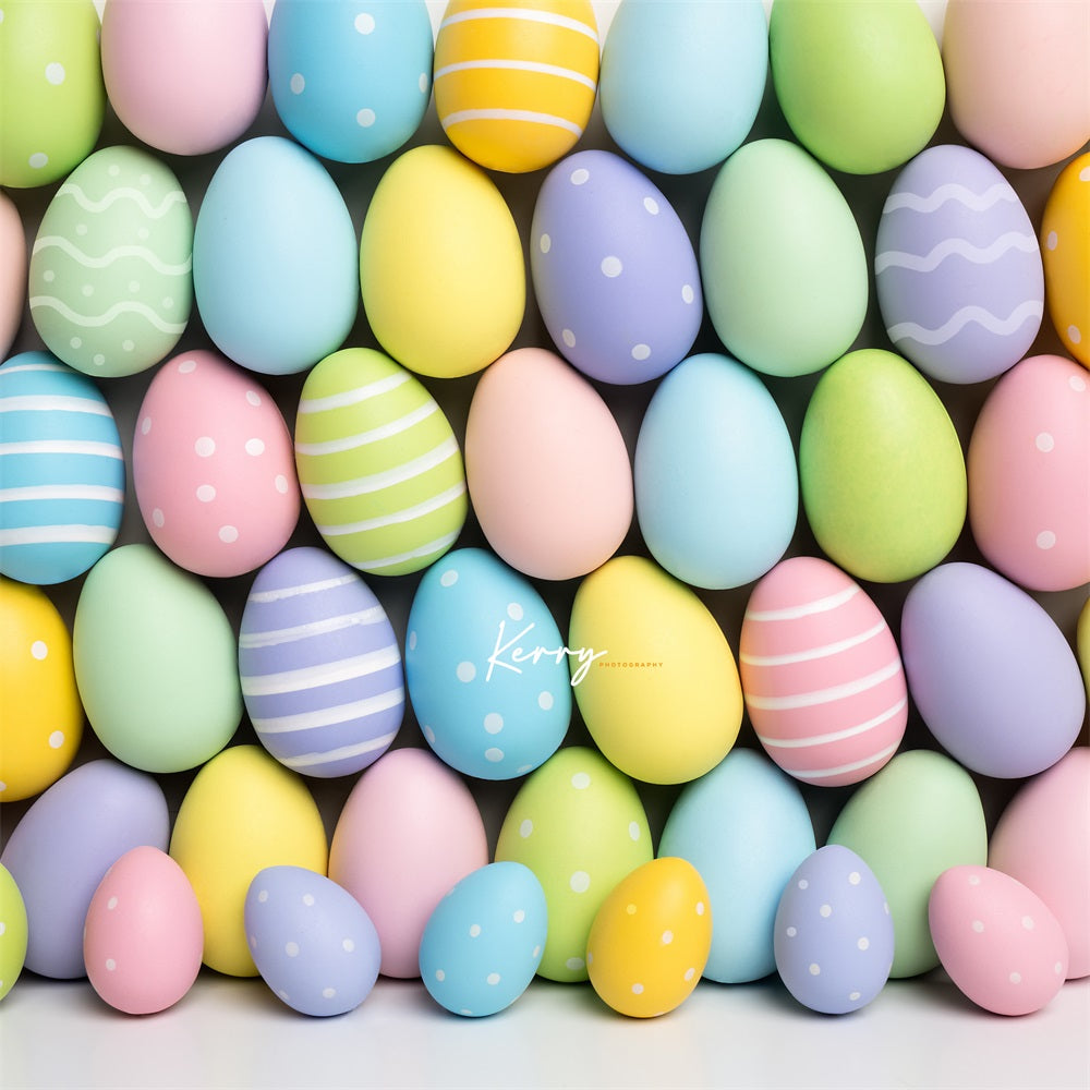 Kate Pastel Easter Egg Backdrop for Photography Designed by Kerry Anderson - Kate Backdrop AU