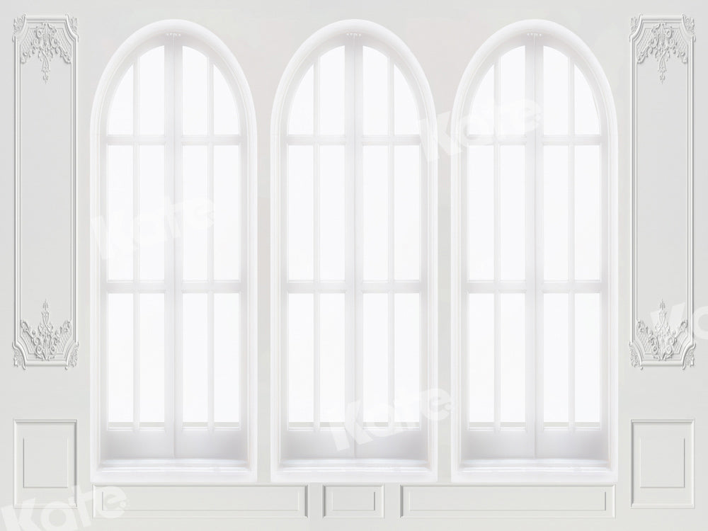 Kate White Bright Windows Backdrop Designed by Chain Photography - Kate Backdrop AU
