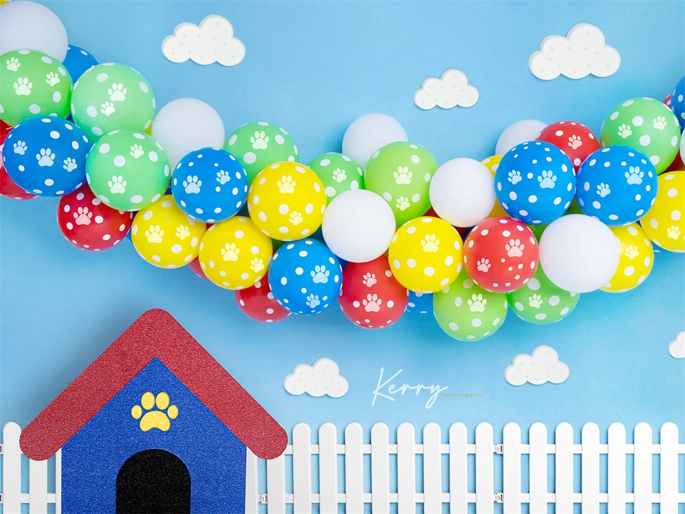 Kate Paw Theme Backdrop for Photography Designed by Kerry Anderson - Kate Backdrop AU