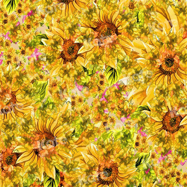 Kate Summer Sunflower Bushes Backdrop for Photography - Kate Backdrop AU