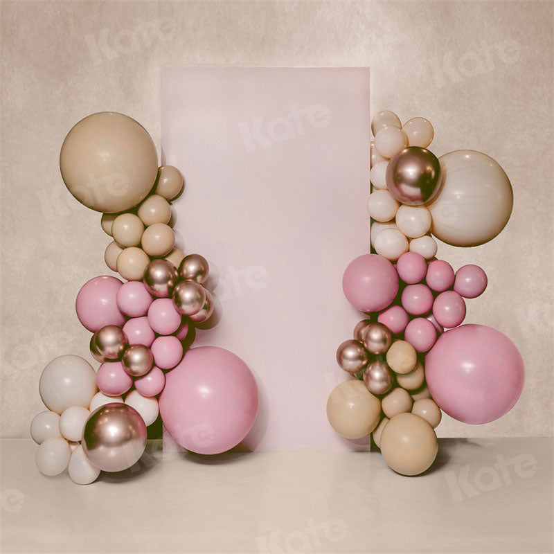 Kate Pink Balloons Backdrop Birthday Designed by Uta Mueller Photography - Kate Backdrop AU
