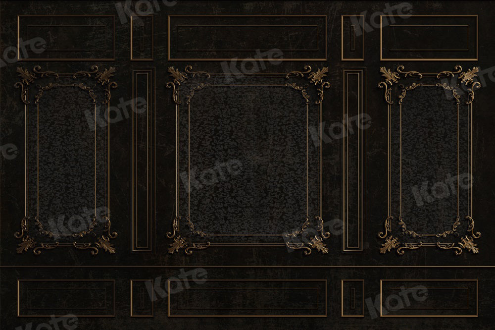 Kate Black Textured Backdrop Pattern Retro Wall for Photography - Kate Backdrop AU