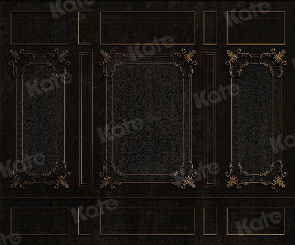 Kate Black Textured Backdrop Pattern Retro Wall for Photography - Kate Backdrop AU