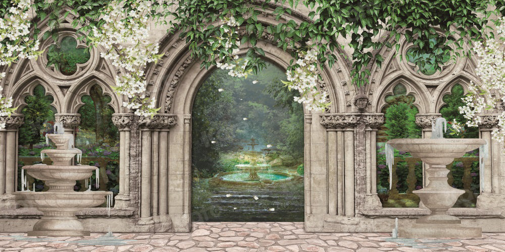 Kate Vintage Backdrop Fairy Wedding Fantastic for Photography - Kate Backdrop AU