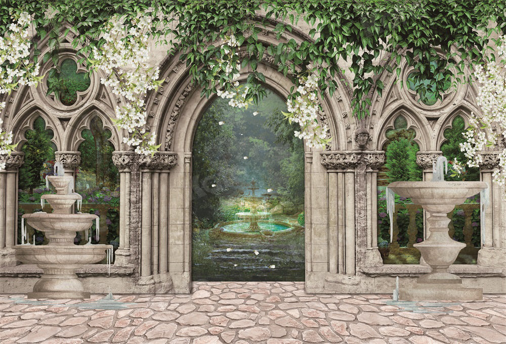 Kate Vintage Backdrop Fairy Wedding Fantastic for Photography - Kate Backdrop AU