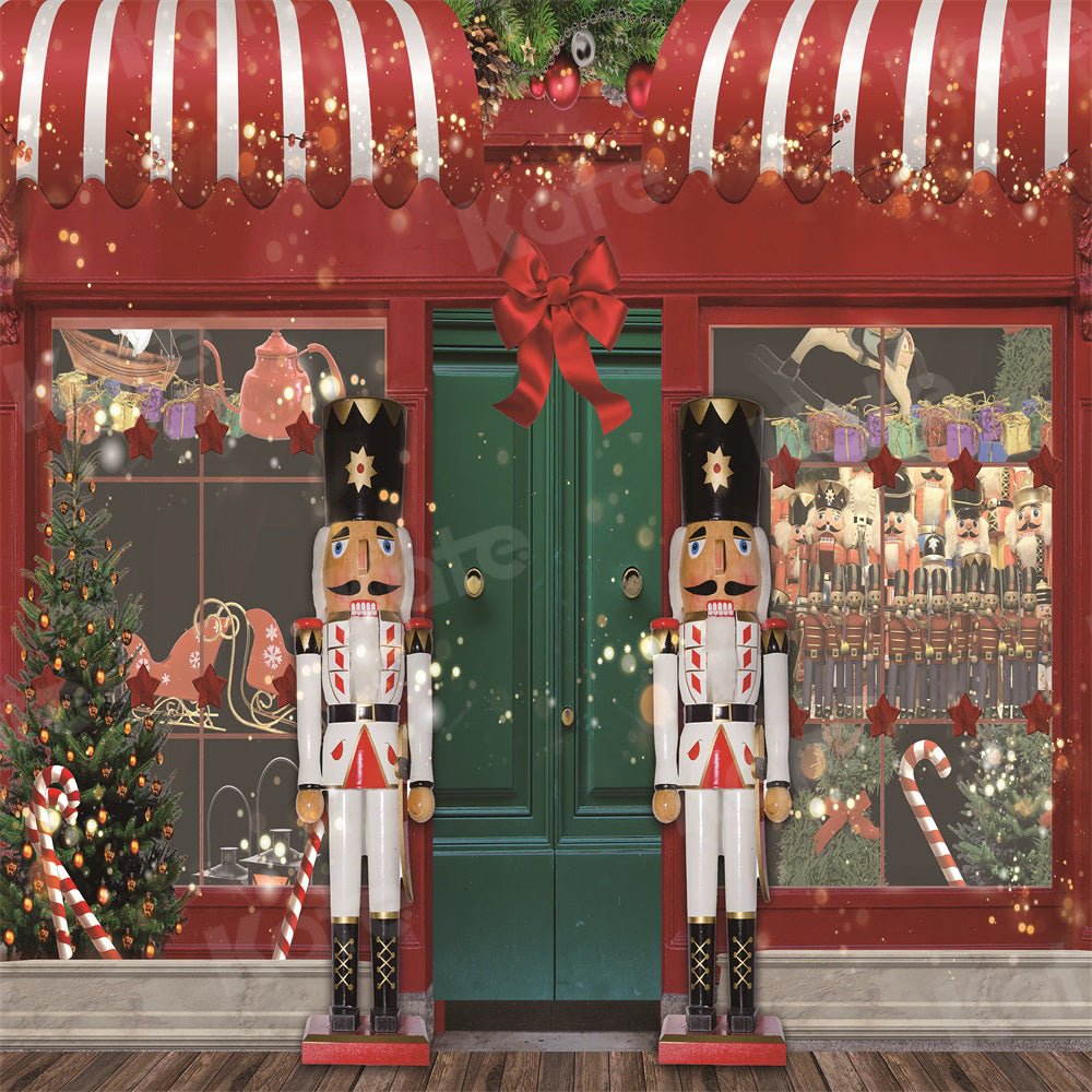 Kate Christmas Shop Window Backdrop for Photography - Kate Backdrop AU