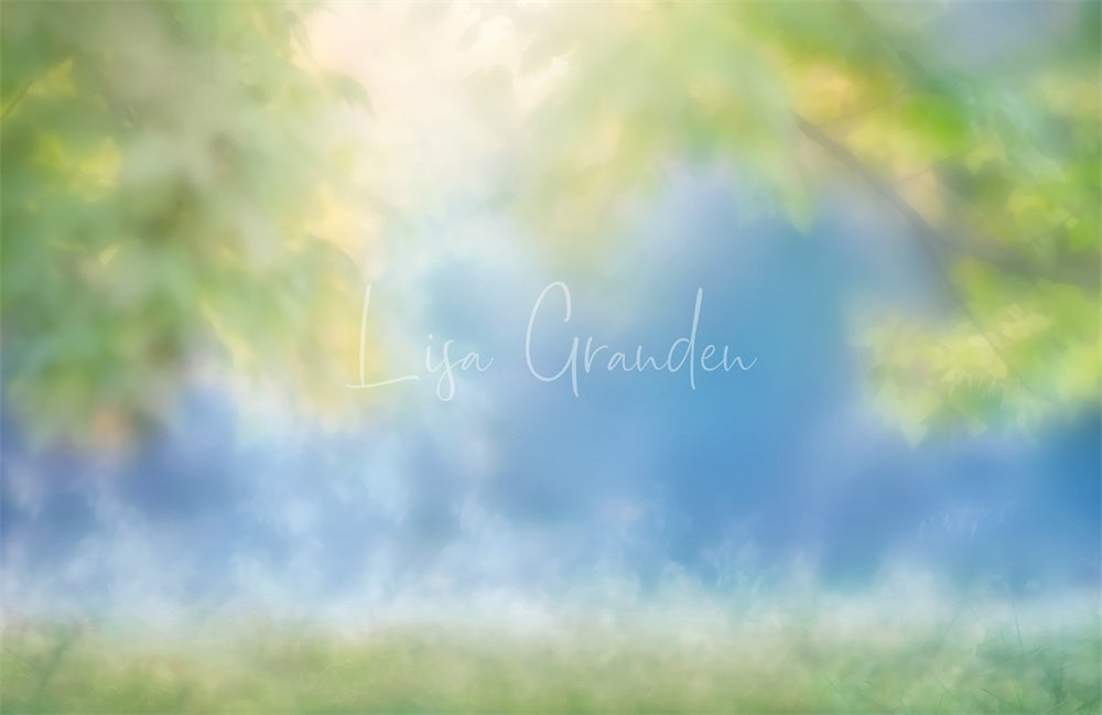 Kate Spring Trees Backdrop for Photography Designed by Lisa Granden - Kate Backdrop AU