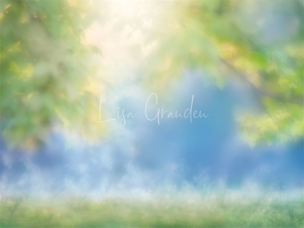 Kate Spring Trees Backdrop for Photography Designed by Lisa Granden - Kate Backdrop AU