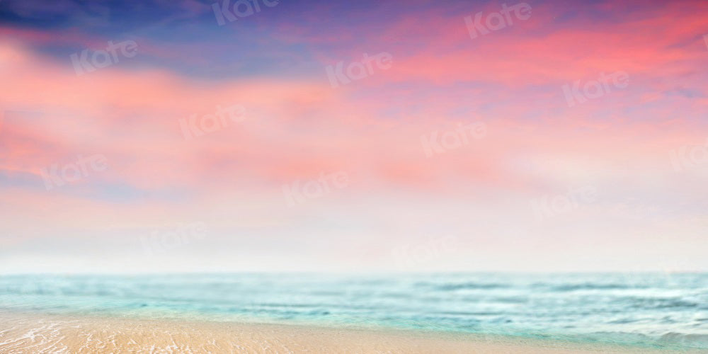 Kate Beach Clouds Seaside Backdrop for Photography - Kate Backdrop AU