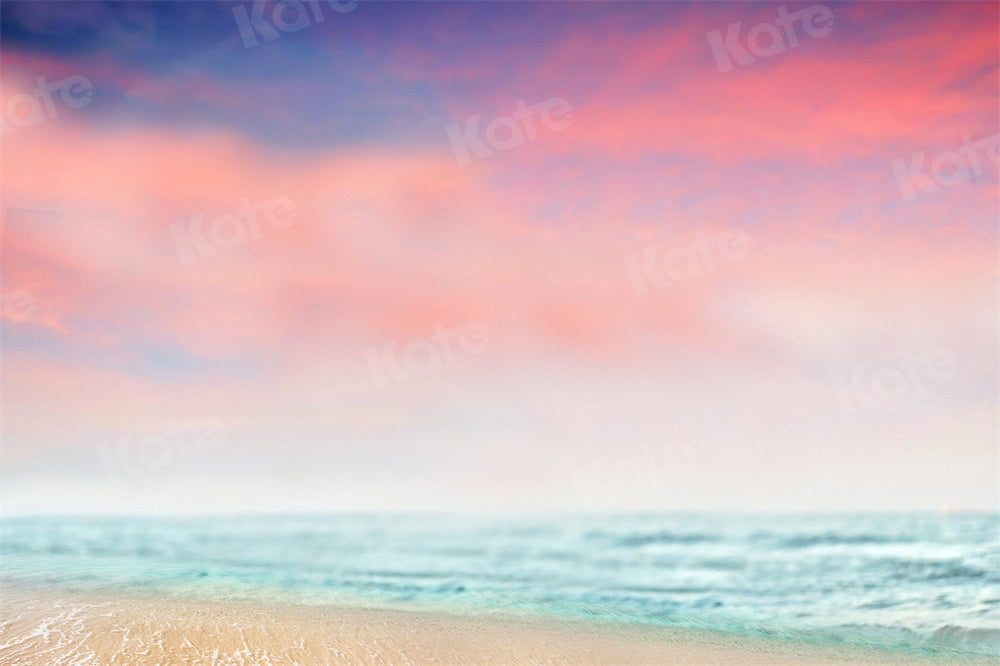 Kate Beach Clouds Seaside Backdrop for Photography - Kate Backdrop AU