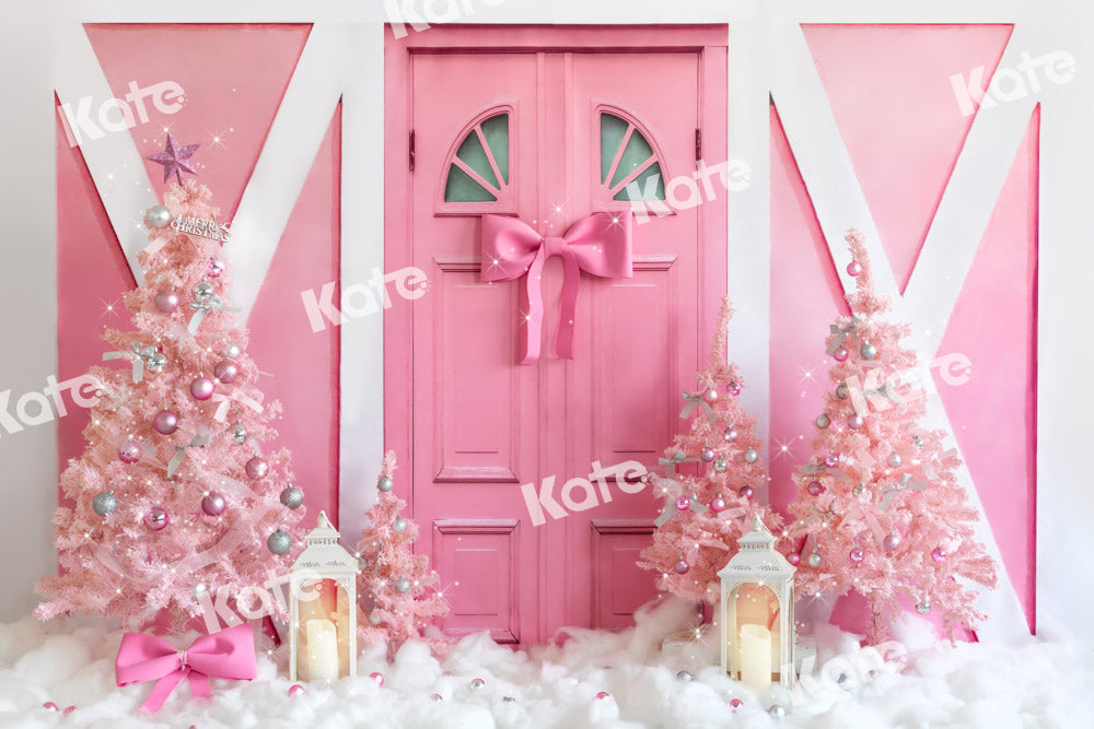 Kate Christmas Backdrop Princess Pink Designed by Emetselch - Kate Backdrop AU